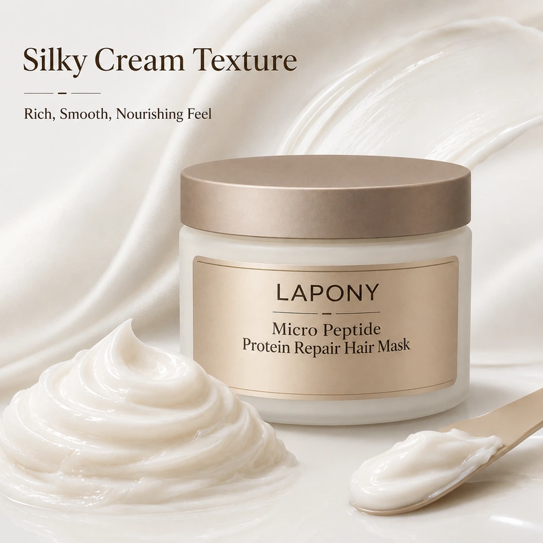 Private Label Micro Peptide Protein Repair Hair Mask image 4