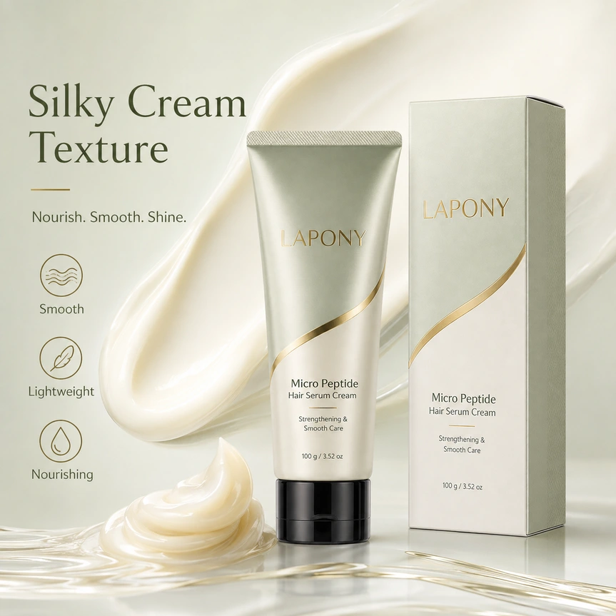Private Label Micro Peptide Hair Serum Cream image 2