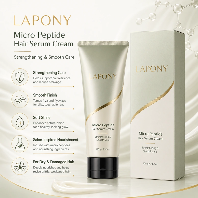 Private Label Micro Peptide Hair Serum Cream image 4