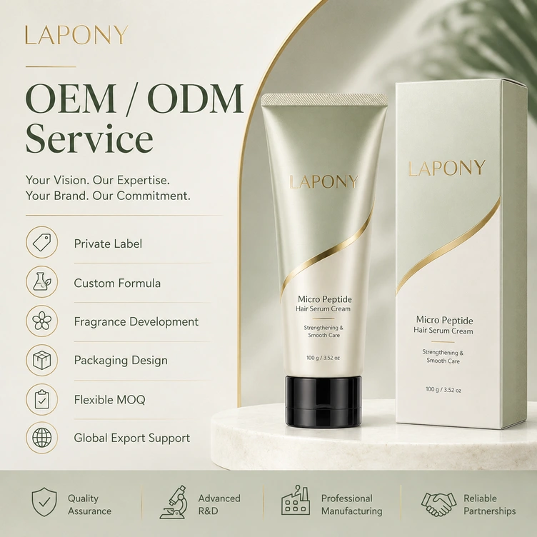 Private Label Micro Peptide Hair Serum Cream image 6