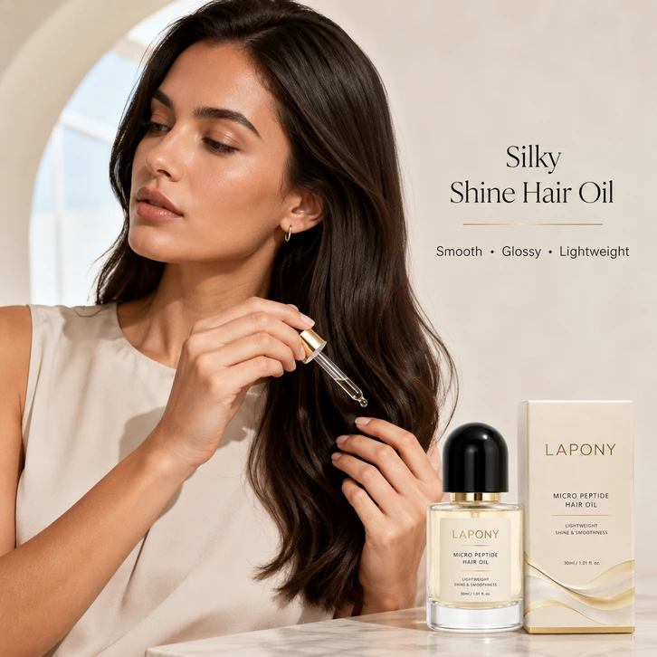 Private Label Micro Peptide Hair Oil image 4