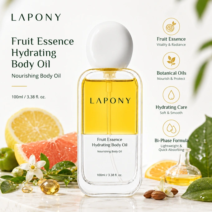 Private Label Dual-Phase Hydrating Body Oil image 2