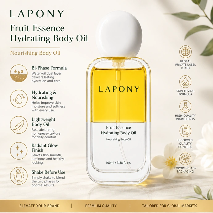 Private Label Dual-Phase Hydrating Body Oil image 5