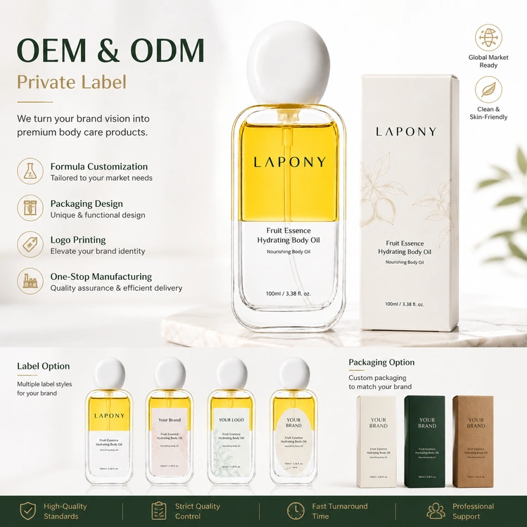 Private Label Dual-Phase Hydrating Body Oil image 6