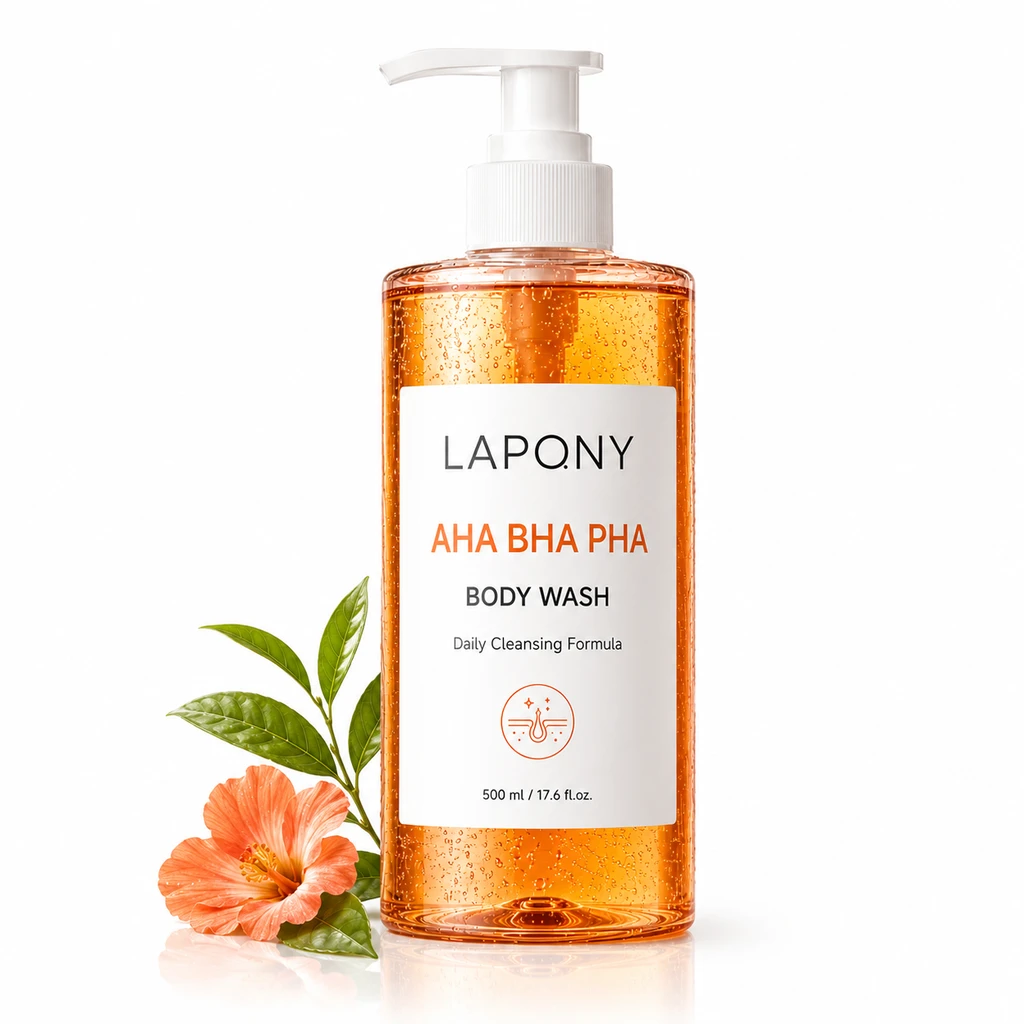 Private Label AHA BHA PHA Body Wash