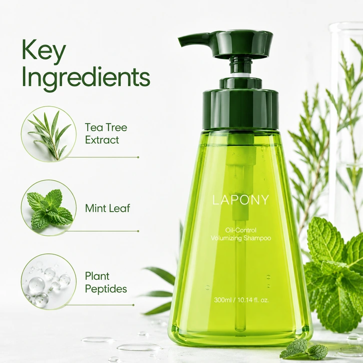 Private Label Oil-Control Volumizing Shampoo image 2