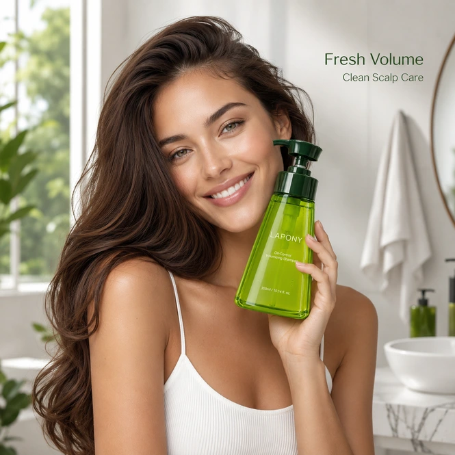 Private Label Oil-Control Volumizing Shampoo image 4