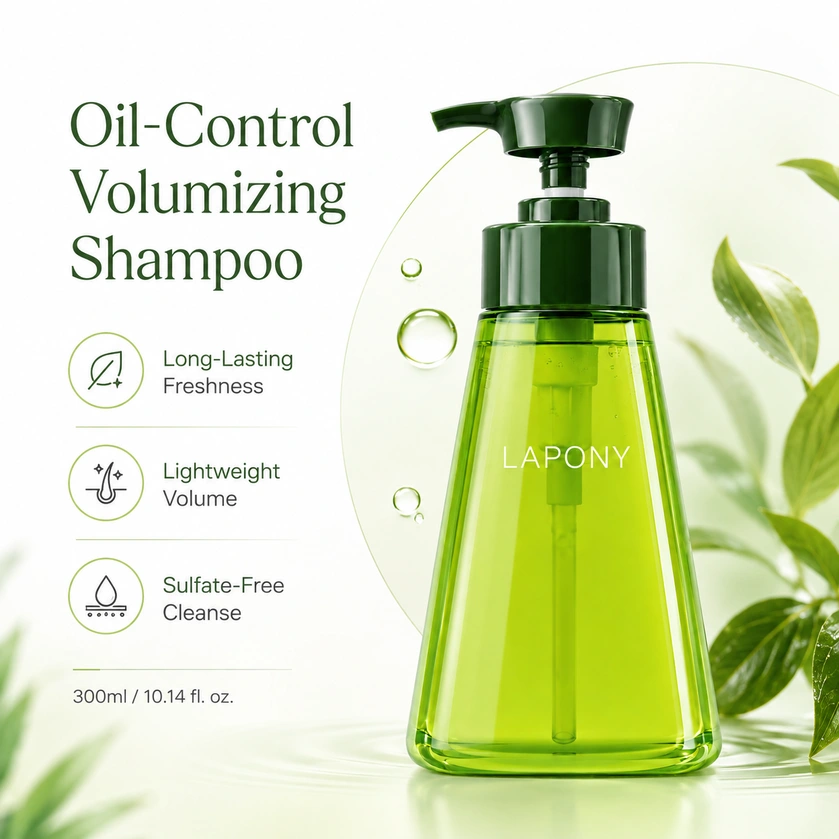 Private Label Oil-Control Volumizing Shampoo image 5