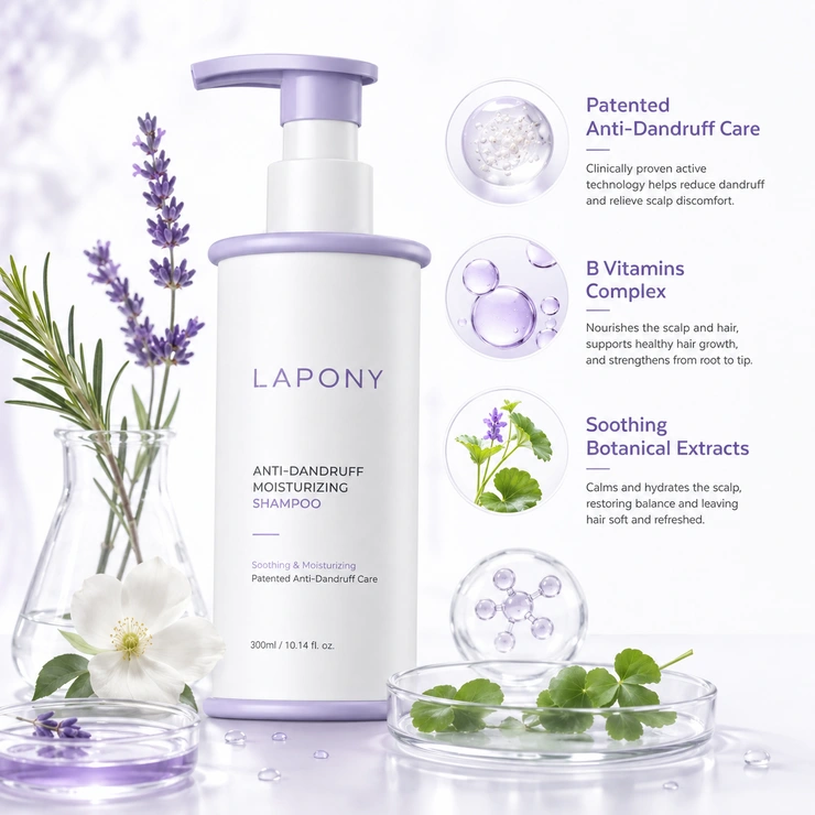 Private Label Moisturizing Flake-Care Shampoo image 4