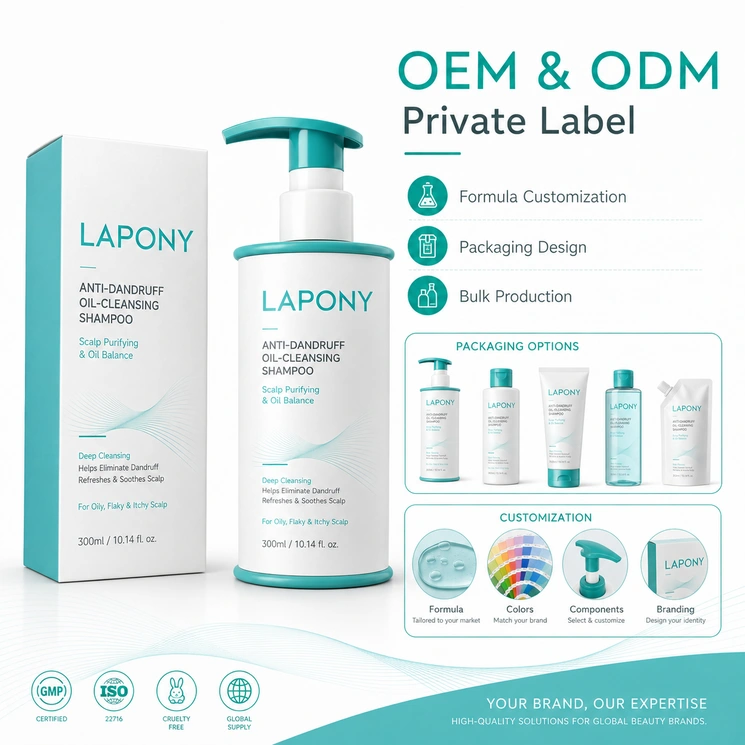 Private Label Oil-Control Flake-Care Shampoo image 6
