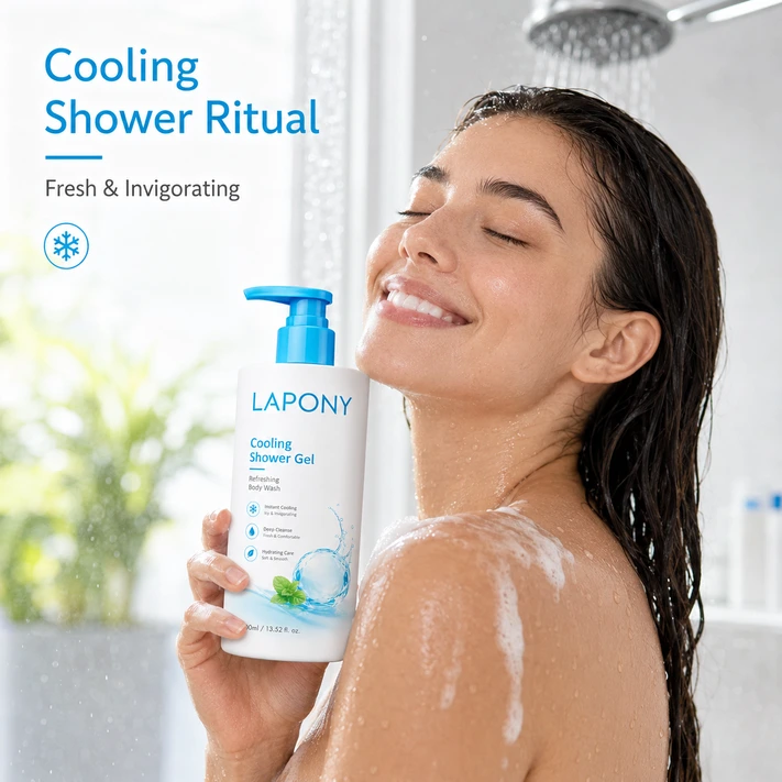 Private Label Cooling Shower Gel image 4