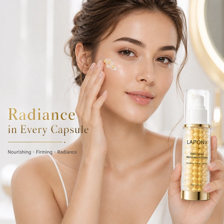 Private Label Gold Luxury Microcapsule Cream image 4