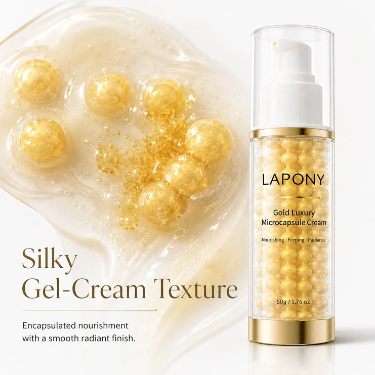 Private Label Gold Luxury Microcapsule Cream image 6