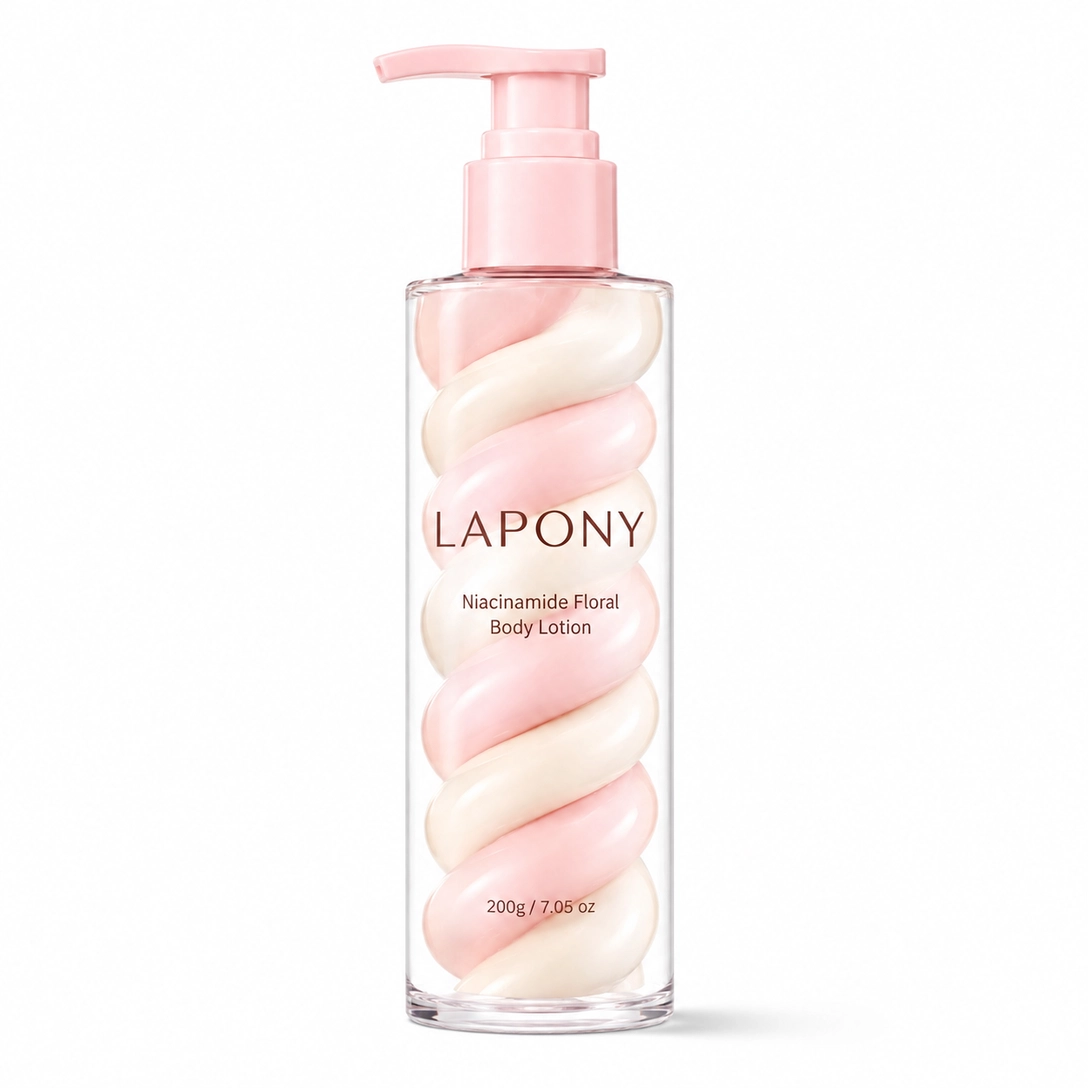 Private Label Niacinamide Floral Body Lotion