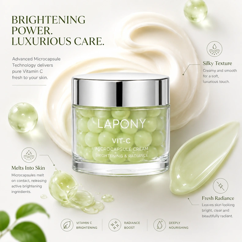 Private Label Vitamin C Microcapsule Face Cream image 3