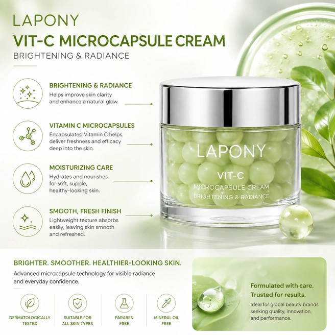 Private Label Vitamin C Microcapsule Face Cream image 5