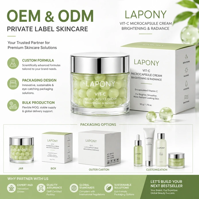 Private Label Vitamin C Microcapsule Face Cream image 6