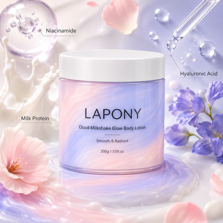 Private Label Cloud Milkshake Glow Body Lotion image 2