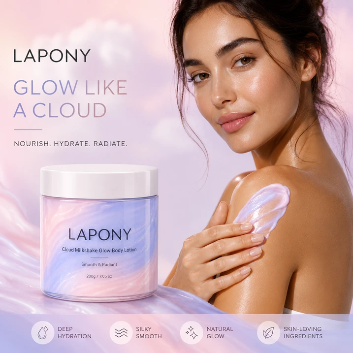 Private Label Cloud Milkshake Glow Body Lotion image 4