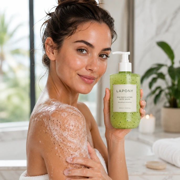Private Label Kiwi Exfoliating Body Wash image 4