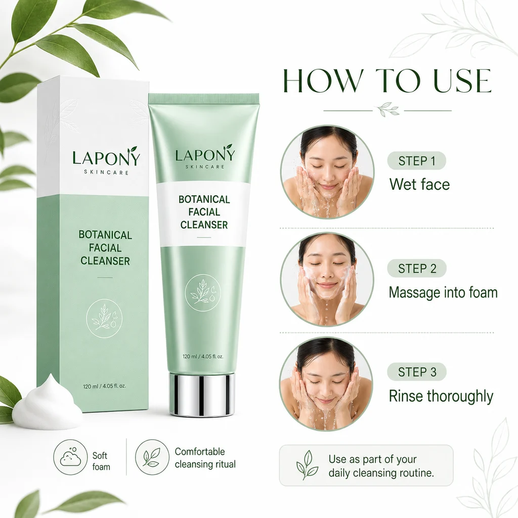 Private Label Botanical Daily Facial Cleanser image 4