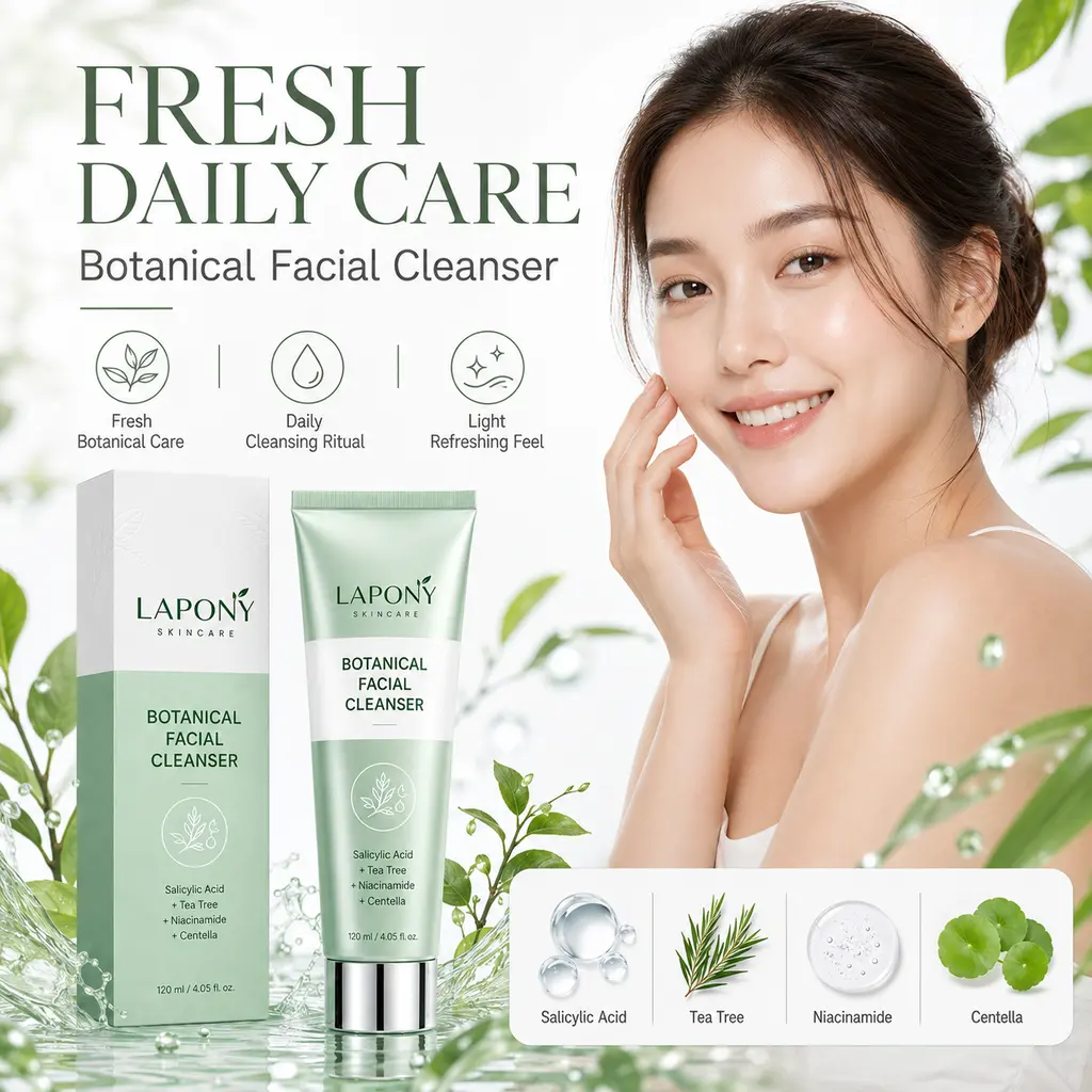 Private Label Botanical Daily Facial Cleanser image 5