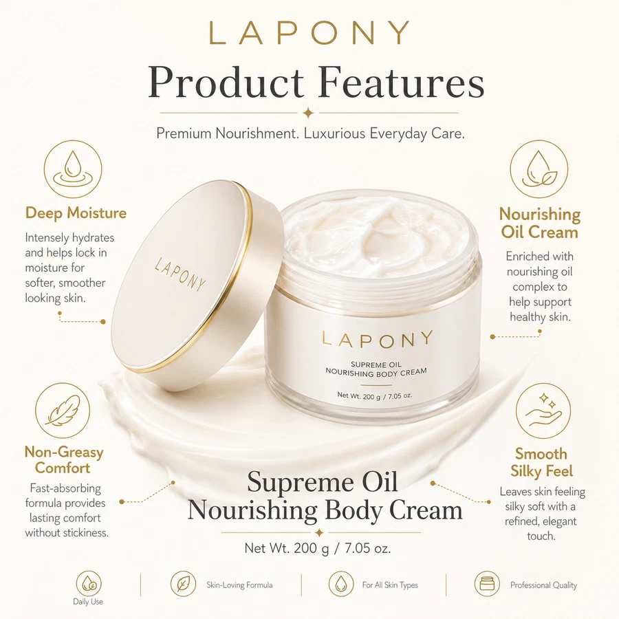 Private Label Supreme Oil Nourishing Body Cream image 5
