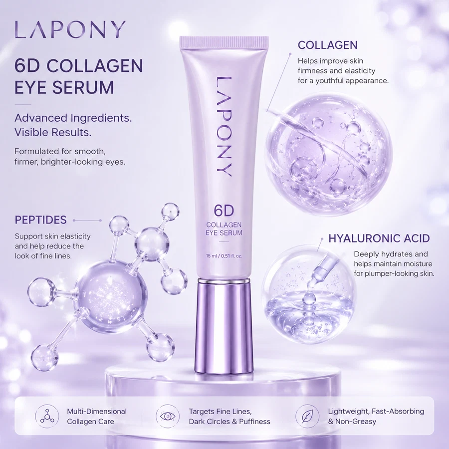 Private Label 6D Collagen Eye Serum image 3