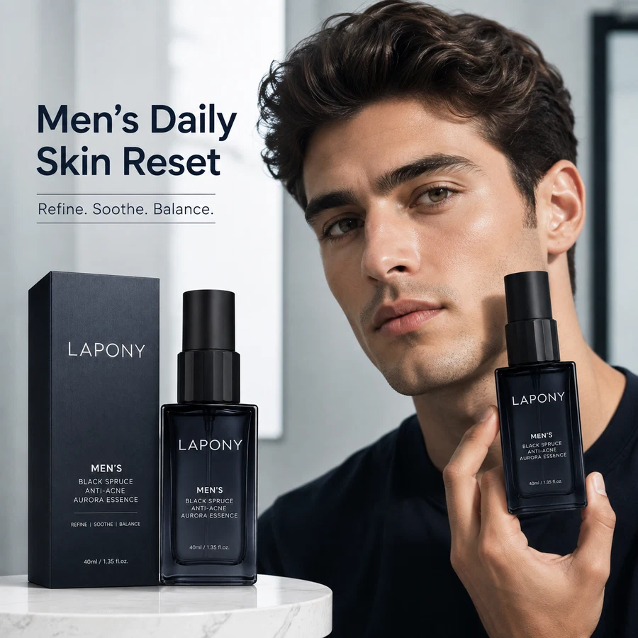 Private Label Men’s Black Spruce Clarifying Aurora Essence image 5