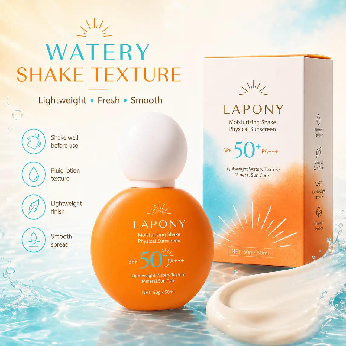 Private Label Mineral Daily Sun Care Lotion image 3