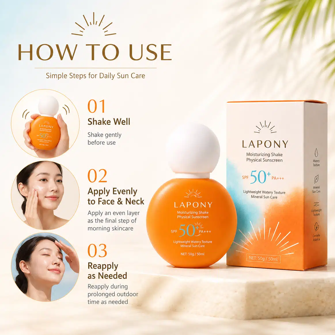 Private Label Mineral Daily Sun Care Lotion image 5