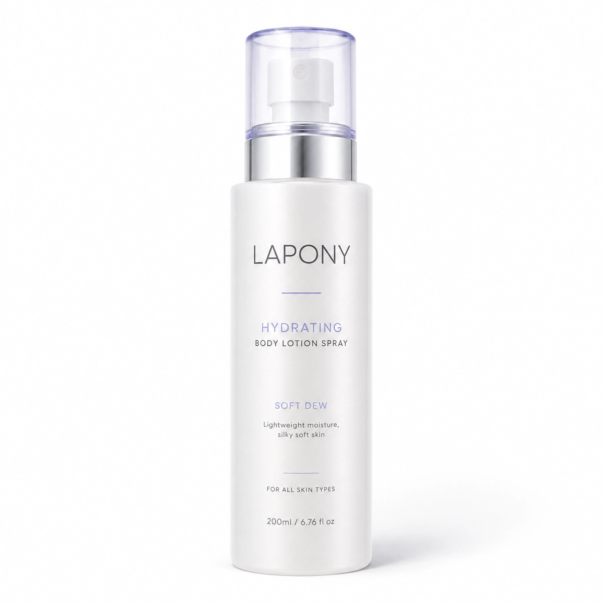Private Label Soft Dew Hydrating Body Lotion Spray