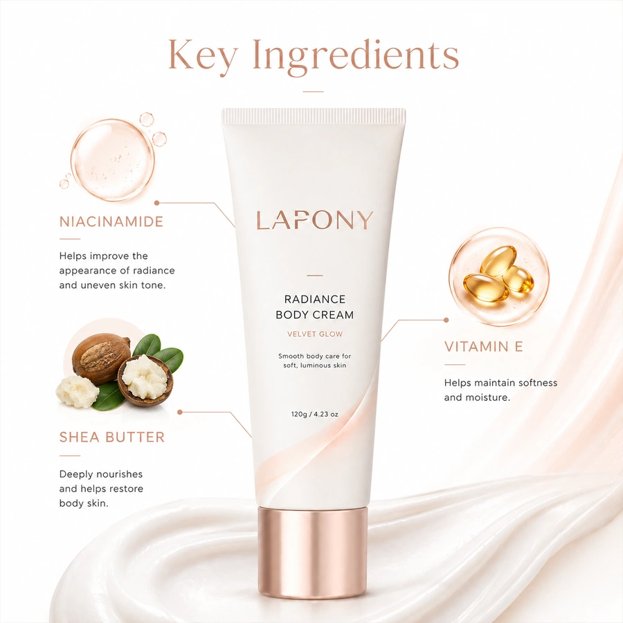 Private Label Velvet Glow Radiance Body Cream image 2