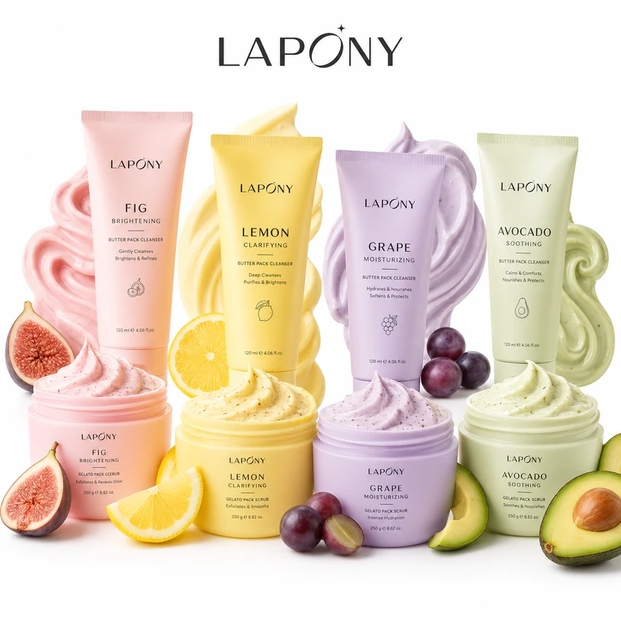 Private Label Dessert-Inspired Butter Pack Cleanser & Body Scrub Series