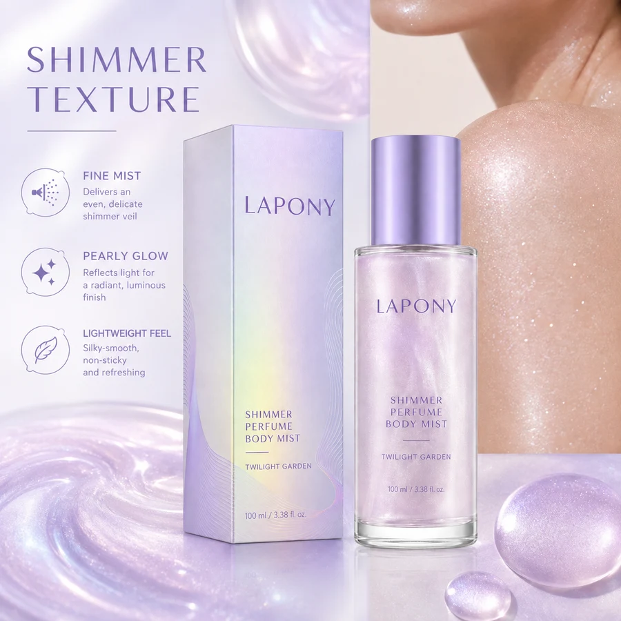 Private Label Twilight Garden Shimmer Perfume Body Mist image 3