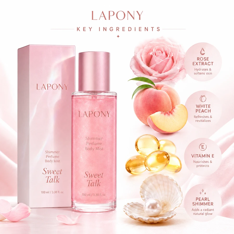 Private Label Sweet Talk Shimmer Perfume Body Mist image 2