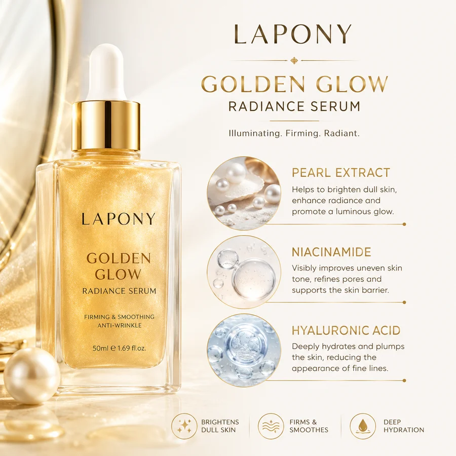 Private Label Golden Glow Radiance Serum image 2