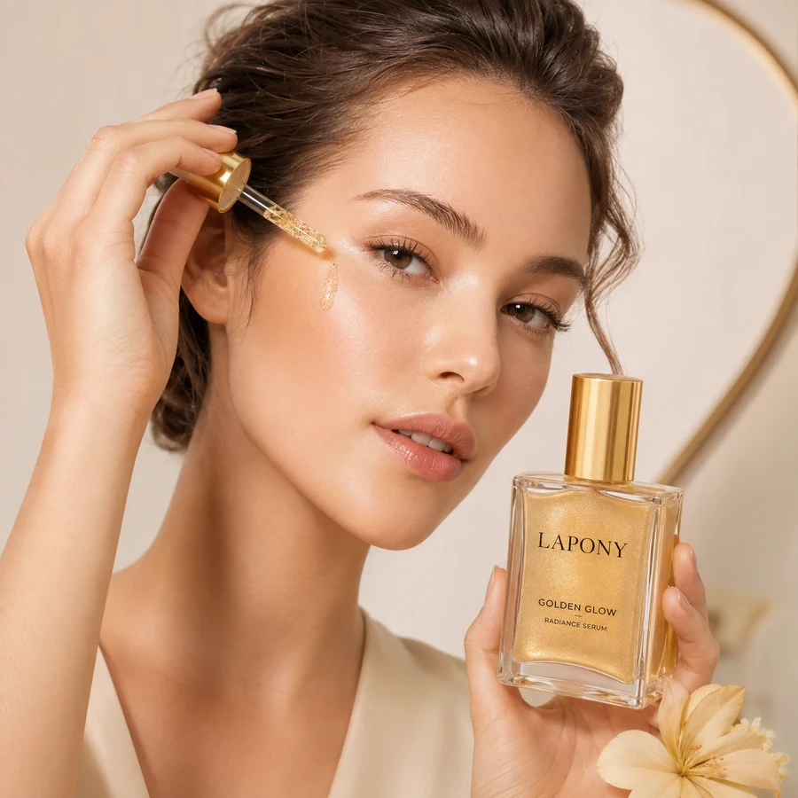 Private Label Golden Glow Radiance Serum image 4