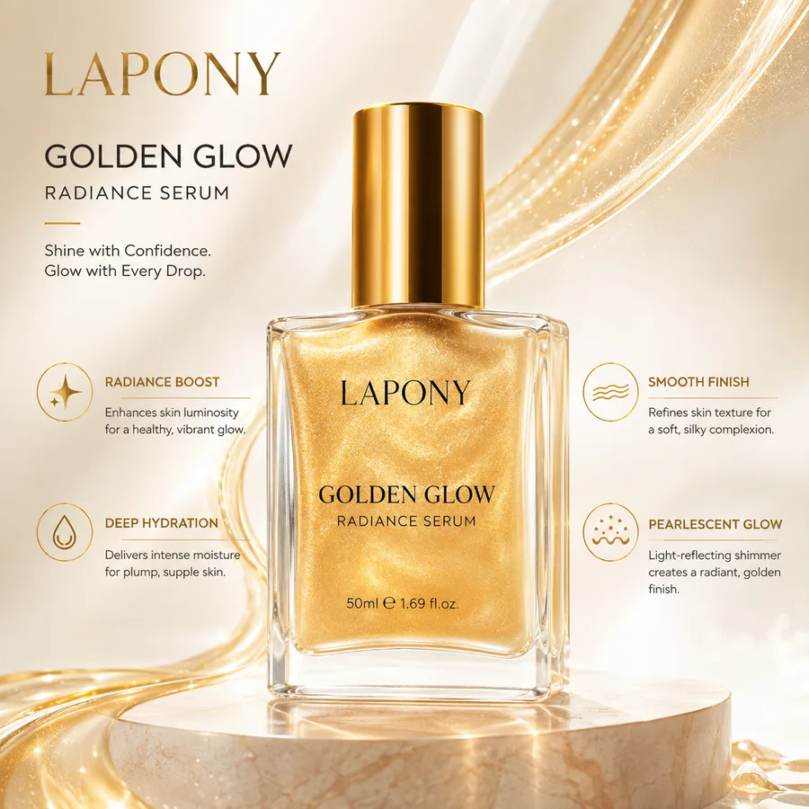 Private Label Golden Glow Radiance Serum image 5