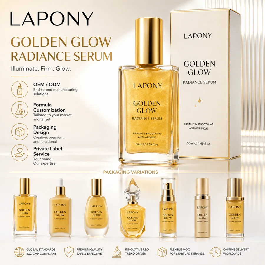 Private Label Golden Glow Radiance Serum image 6