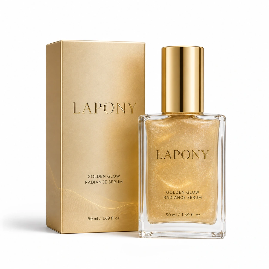 Private Label Golden Glow Radiance Serum