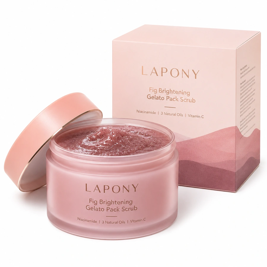Private Label Fig Brightening Gelato Pack Scrub