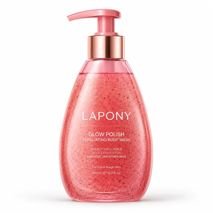 Private Label Glow Polish Exfoliating Body Wash
