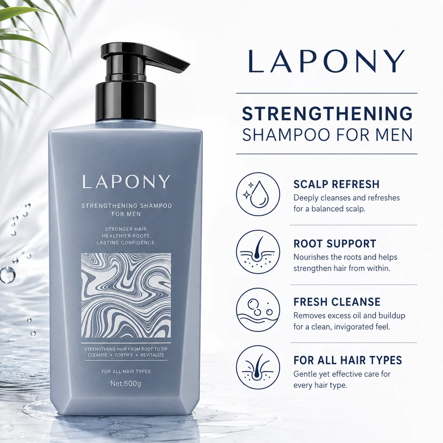 Private Label Strengthening Shampoo for Men image 5