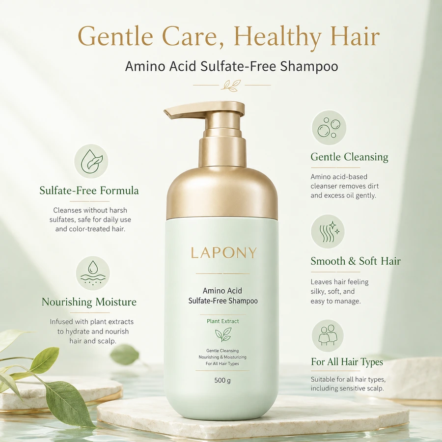 Private Label Amino Acid Sulfate-Free Shampoo image 5