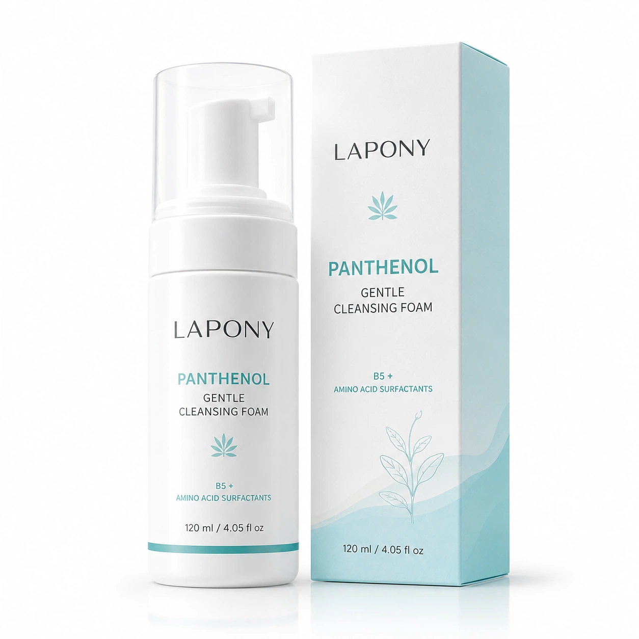 Private Label Panthenol Foaming Facial Cleanser
