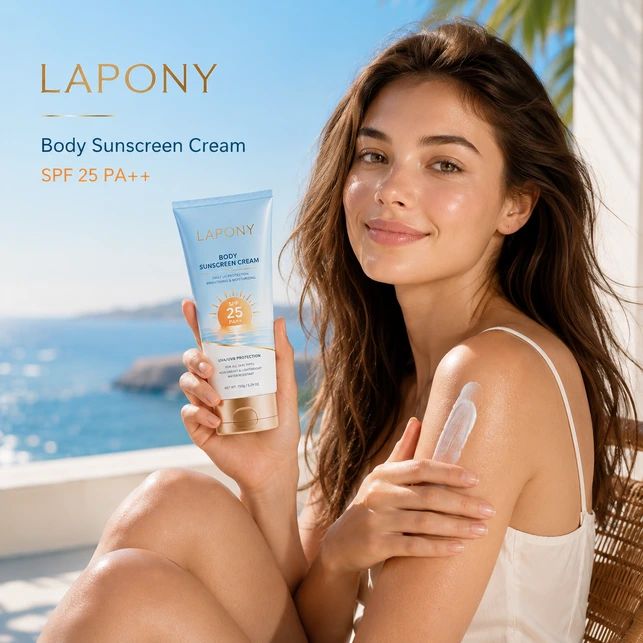 Private Label Brightening Body Sunscreen Cream SPF25 PA++ image 4