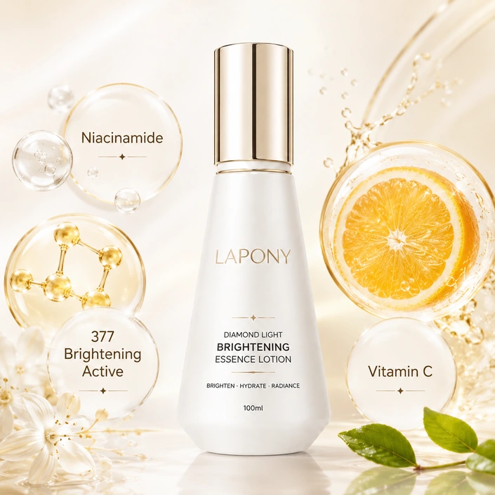 Private Label Diamond Light Brightening Essence Lotion image 2