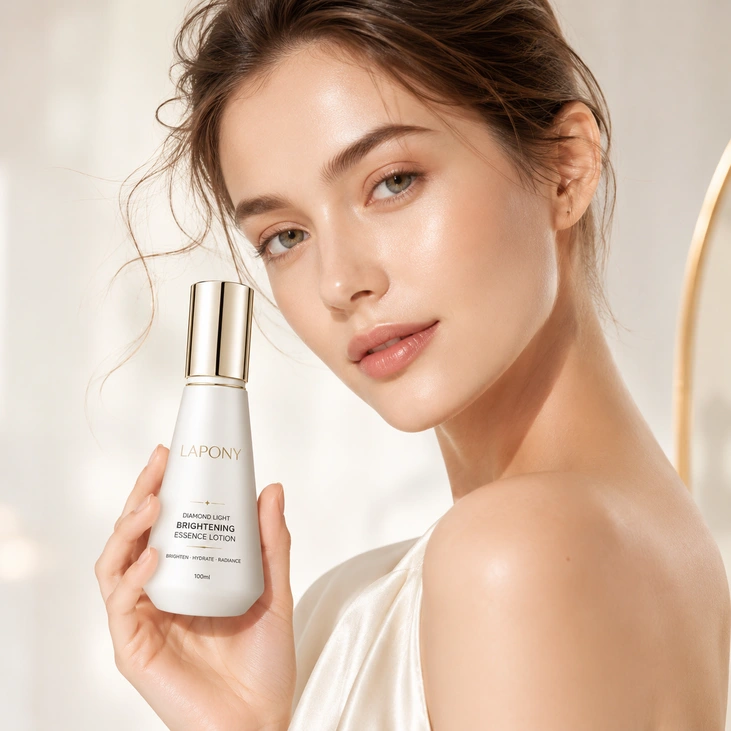 Private Label Diamond Light Brightening Essence Lotion image 4