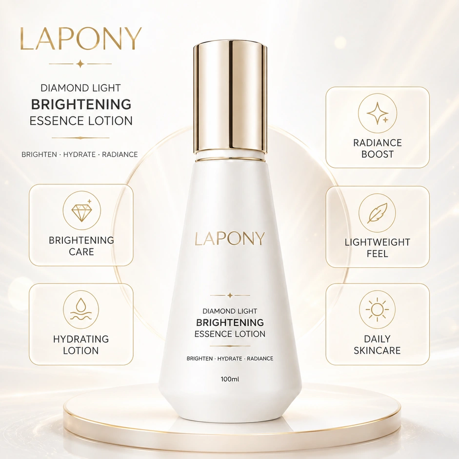 Private Label Diamond Light Brightening Essence Lotion image 5